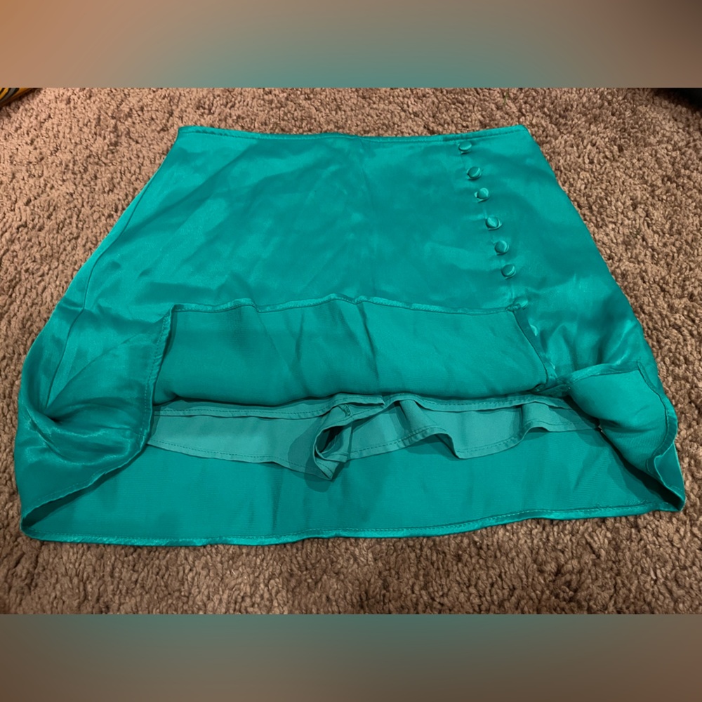Zara Side Zip Skirt with Shorts underneath